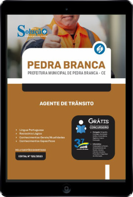 Apostila Prefeitura de Pedra Branca - CE em PDF - Agente de Trânsito - Imagem 1