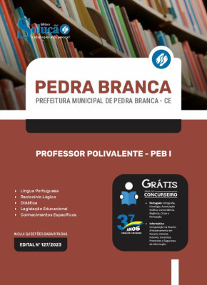 Apostila Prefeitura de Pedra Branca - CE - Professor Polivalente - PEB I - Imagem 3