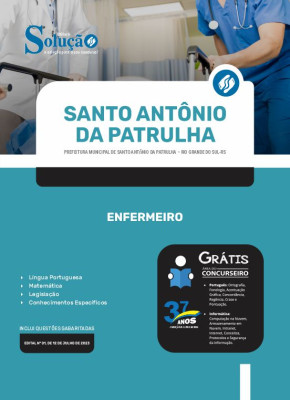 Apostila Prefeitura de Santo Antônio da Patrulha - RS - Enfermeiro - Imagem 3