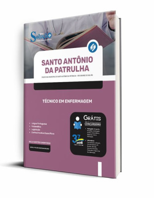 Apostila Prefeitura de Santo Antônio da Patrulha - RS - Técnico em Enfermagem - Imagem 2