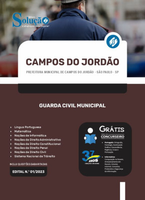 Apostila Prefeitura de Campos do Jordão - SP - Guarda Civil Municipal - Imagem 3