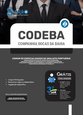 Apostila CODEBA - Comum às Especialidades de Analista Portuário - Imagem 3