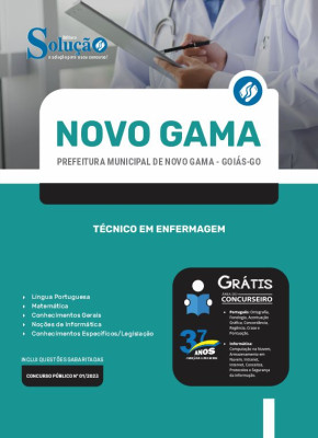 Apostila Prefeitura de Novo Gama - GO - Técnico em Enfermagem - Imagem 3