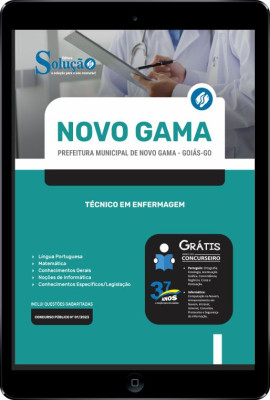 Apostila Prefeitura de Novo Gama - GO em PDF - Técnico em Enfermagem - Imagem 1