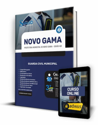 Apostila Prefeitura de Novo Gama - GO - Guarda Civil Municipal - Imagem 1