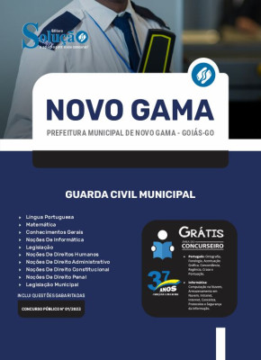 Apostila Prefeitura de Novo Gama - GO - Guarda Civil Municipal - Imagem 3