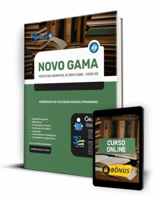 Apostila Prefeitura de Novo Gama - GO - Professor de Educação Básica (Pedagogo) - Imagem 1