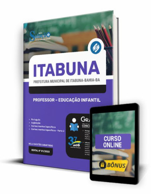 Apostila Prefeitura de Itabuna - BA - Professor - Educação Infantil - Imagem 1