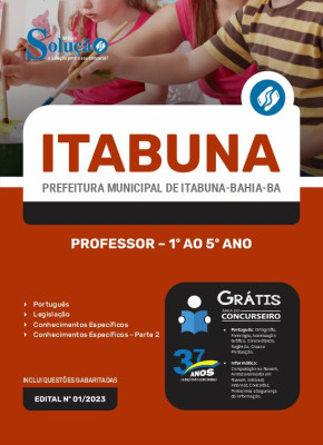 Apostila Prefeitura de Itabuna - BA - Professor - 1º ao 5º ano - Imagem 3