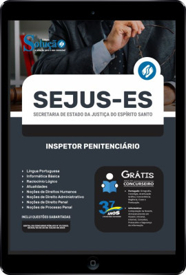 Apostila SEJUS-ES em PDF - Inspetor Penitenciário - Imagem 1