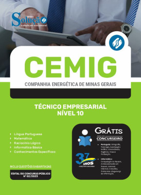 Apostila CEMIG - Técnico Empresarial - Nível 10 - Imagem 3