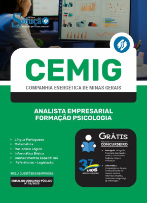 Apostila CEMIG - Analista Empresarial - Formação: Psicologia - Imagem 3