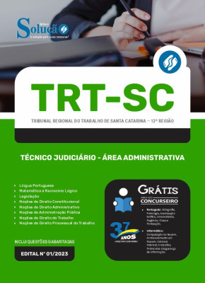 Apostila TRT-SC - Técnico Judiciário - Área Administrativa - Imagem 3