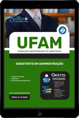 Apostila UFAM em PDF - Assistente em Administração - Imagem 1