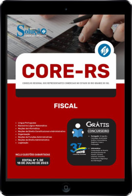 Apostila CORE-RS em PDF - Fiscal - Imagem 1