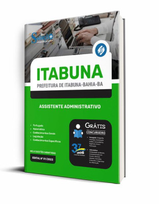 Apostila Prefeitura de Itabuna - BA - Assistente Administrativo - Imagem 2