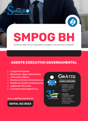 Apostila SMPOG-BH - Agente Executivo Governamental - Imagem 3