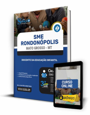 Apostila SME Rondonópolis - MT - Docente da Educação Infantil - Imagem 1