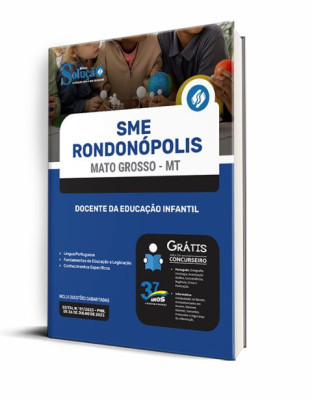 Apostila SME Rondonópolis - MT - Docente da Educação Infantil - Imagem 2