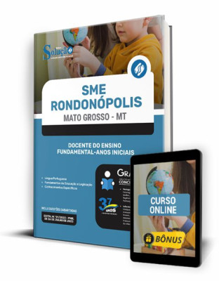 Apostila SME Rondonópolis - MT - Docente do Ensino Fundamental - Anos Iniciais - Imagem 1