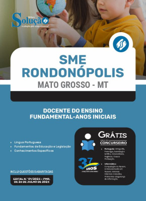 Apostila SME Rondonópolis - MT - Docente do Ensino Fundamental - Anos Iniciais - Imagem 3