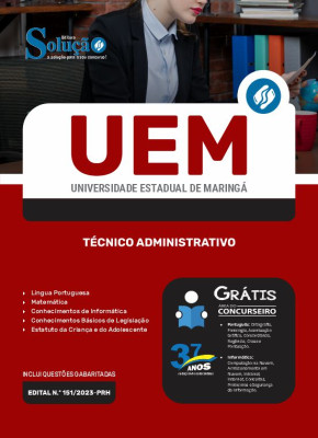 Apostila UEM - Técnico Administrativo - Imagem 3