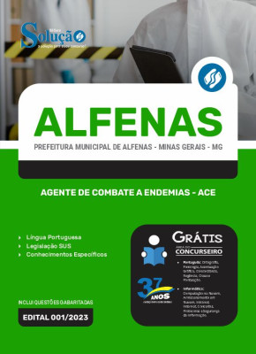 Apostila Prefeitura de Alfenas - MG - Agente de Combate a Endemias - ACE - Imagem 3