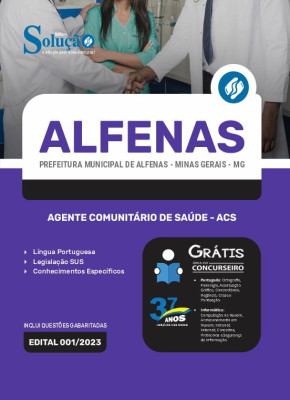 Apostila Prefeitura de Alfenas - MG - Agente Comunitário de Saúde - ACS - Imagem 3