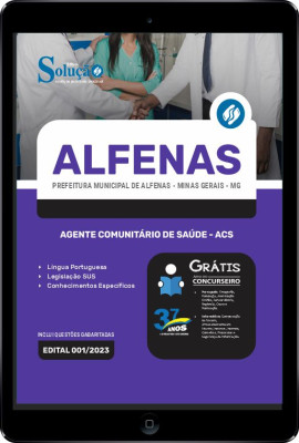 Apostila Prefeitura de Alfenas - MG em PDF - Agente Comunitário de Saúde - ACS - Imagem 1