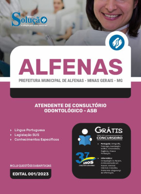 Apostila Prefeitura de Alfenas - MG - Atendente de Consultório Odontológico - ASB - Imagem 3