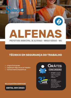 Apostila Prefeitura de Alfenas - MG - Técnico em Segurança do Trabalho - Imagem 3