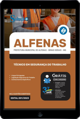 Apostila Prefeitura de Alfenas - MG em PDF - Técnico em Segurança do Trabalho - Imagem 1