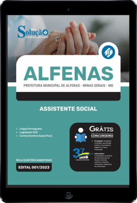 Apostila Prefeitura de Alfenas - MG em PDF - Assistente Social - Imagem 1