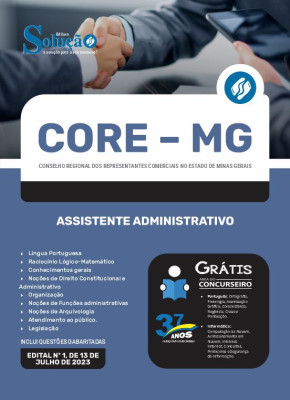 Apostila CORE-MG - Assistente Administrativo - Imagem 3