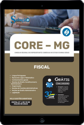 Apostila CORE-MG em PDF - Fiscal - Imagem 1