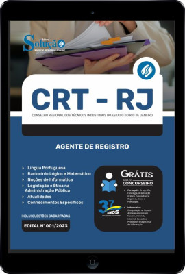 Apostila CRT-RJ em PDF - Agente de Registro - Imagem 1