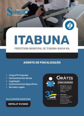 Apostila Prefeitura de Itabuna - BA - Agente de Fiscalização - Imagem 3