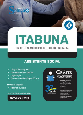 Apostila Prefeitura de Itabuna - BA - Assistente Social - Imagem 3