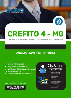 Apostila CREFITO 4 - Auxiliar Administrativo (a) - Imagem 3