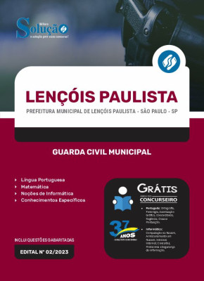 Apostila Prefeitura de Lençóis Paulista - SP - Guarda Civil Municipal - Imagem 3