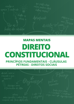 Mapas Mentais Direito Constitucional - Princípios Fundamentais - Cláusulas Pétreas - Direitos Sociais (PDF) - Imagem 1