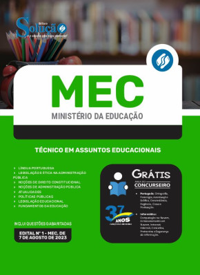 Apostila MEC - Técnico em Assuntos Educacionais - Imagem 3