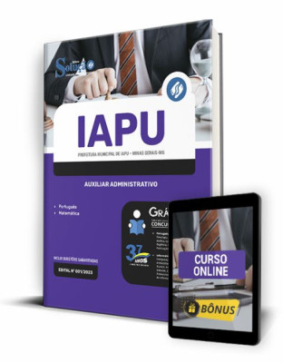 Apostila Prefeitura de Iapu - MG - Auxiliar Administrativo - Imagem 1