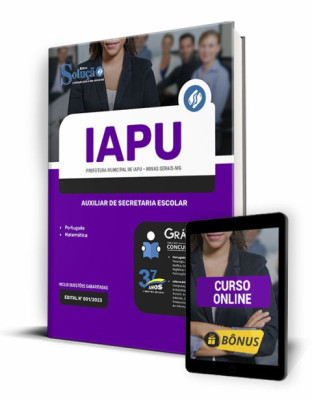 Apostila Prefeitura de Iapu - MG - Auxiliar de Secretaria Escolar - Imagem 1