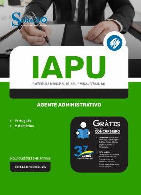 Apostila Prefeitura de Iapu - MG - Agente Administrativo - Imagem 3