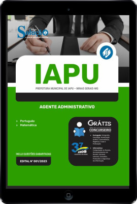 Apostila Prefeitura de Iapu - MG em PDF - Agente Administrativo - Imagem 1