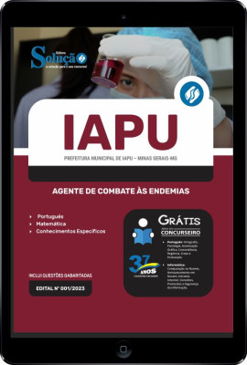 Apostila Prefeitura de Iapu - MG em PDF - Agente de Combate às Endemias - Imagem 1