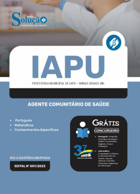 Apostila Agente Comunitário De Saúde Prefeitura de Iapu MG 2023 – Mérito  Apostilas