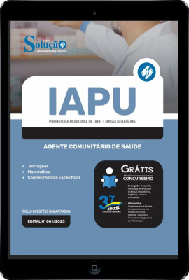 Apostila Prefeitura de Iapu - MG em PDF - Agente Comunitário de Saúde - Imagem 1