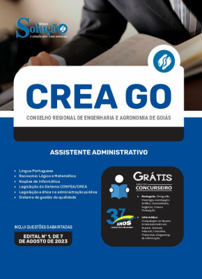 Apostila CREA-GO - Assistente Administrativo - Imagem 3